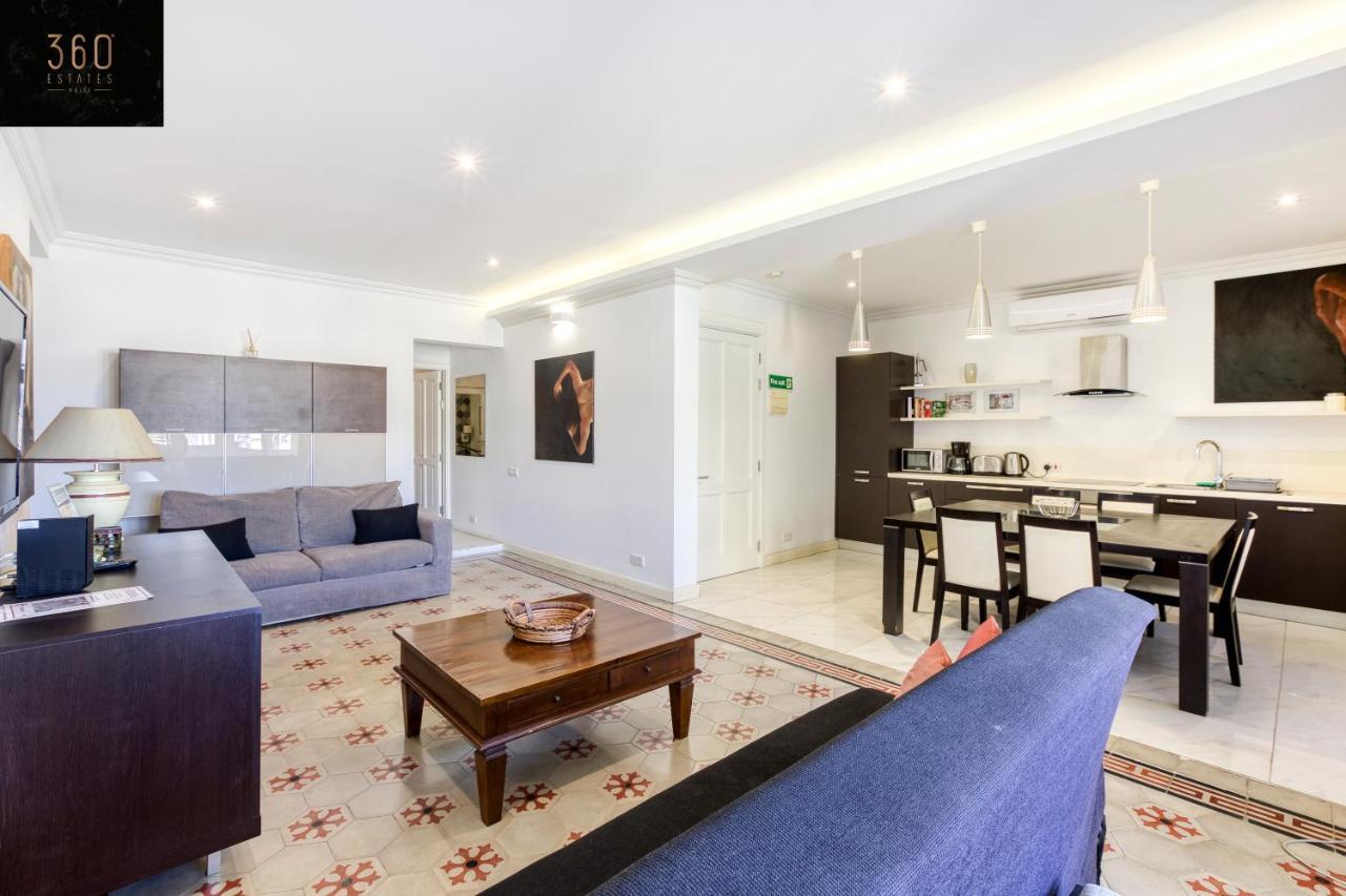A 1Br Stylish, Fully Equipped Home In The Capital By 360 Estates Valletta Exteriér fotografie