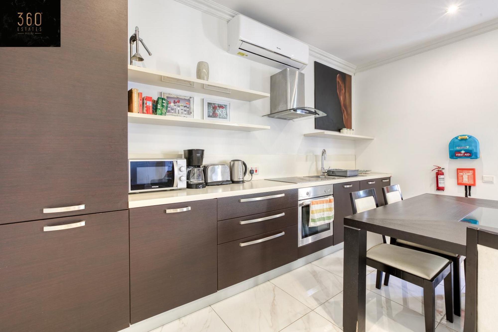 A 1Br Stylish, Fully Equipped Home In The Capital By 360 Estates Valletta Exteriér fotografie